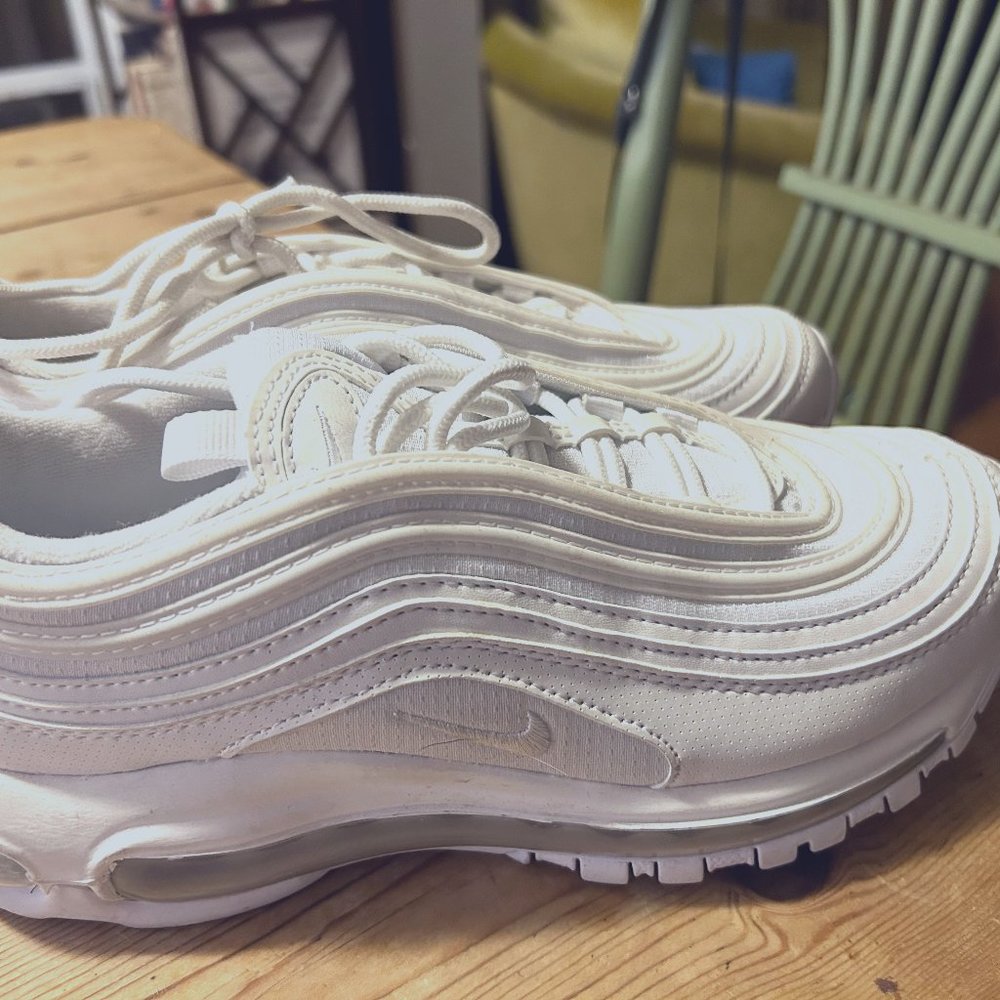 Nike Youth AirMax 97--White